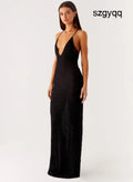 Kylia Maxi Dress - Black